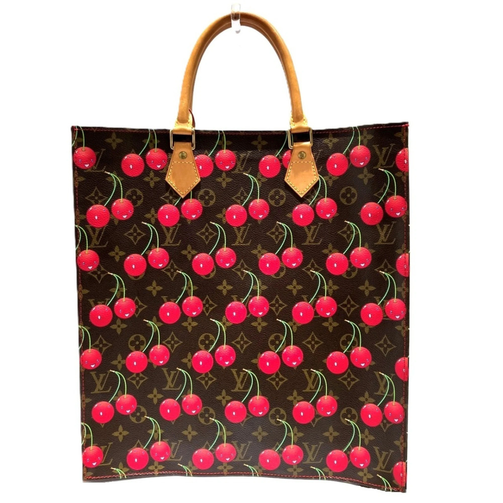 Louis Vuitton Monogram Cherry Sac Plat Tote Bag, Canvas, M95010